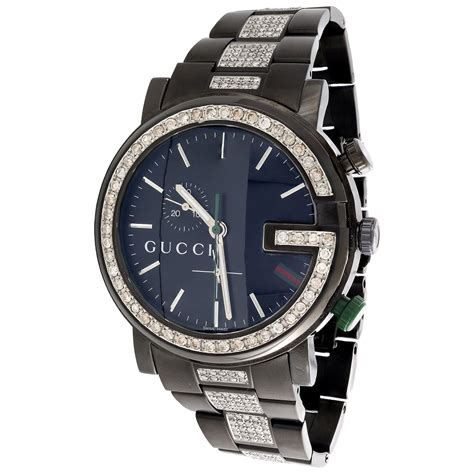 gucci watch clearance|Gucci diamond watch for men.